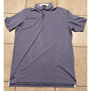 Greyson Shirt Mens L Purple Trump National Doral Golf Performance Polo READ